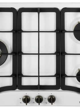 原装意大利ELBA爱芭E70-335WH BB白色嵌入式燃气灶 配件全铜炉头