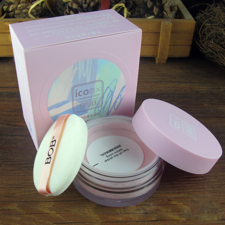 BOB轻盈无痕定妆粉 防汗防油清爽服帖粉质细腻 莫卡控油散粉蜜粉