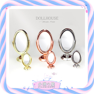 迷你镜子 小布娃娃屋配件 E124 微缩食玩场景模型 52DOLLHOUSE
