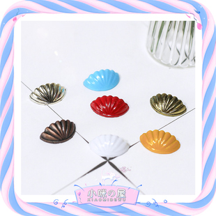 B211 微缩场景玩具模型1：12小布娃娃屋配件迷你抽屉门把手花纹款