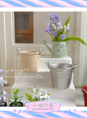 娃屋diy配件微缩手提新款水桶模型玩具迷你创意摆件生活场景J168