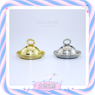 D216 迷你食材盆送餐托盘 DOLLHOUSE食玩场景微缩模型 娃娃屋配件