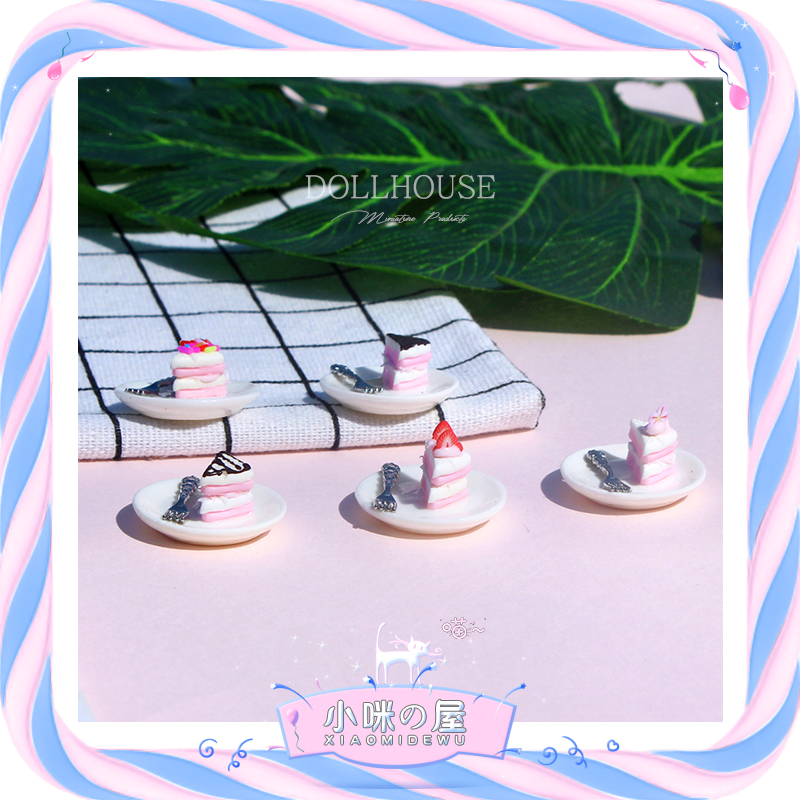 食玩ob11树脂小摆件创意娃娃屋