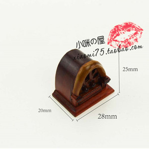 52DOLLHOUSE 微缩食玩场景模型 娃娃屋配件迷你木盒L112