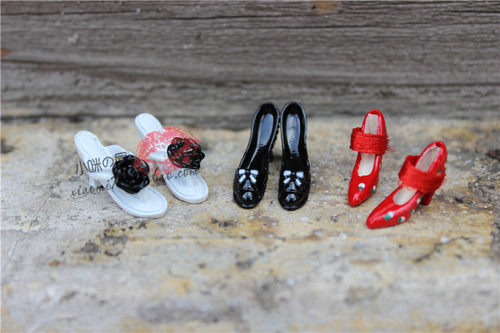 娃屋diy配件微缩高跟鞋模型ob11玩具迷你创意摆件生活场景J113