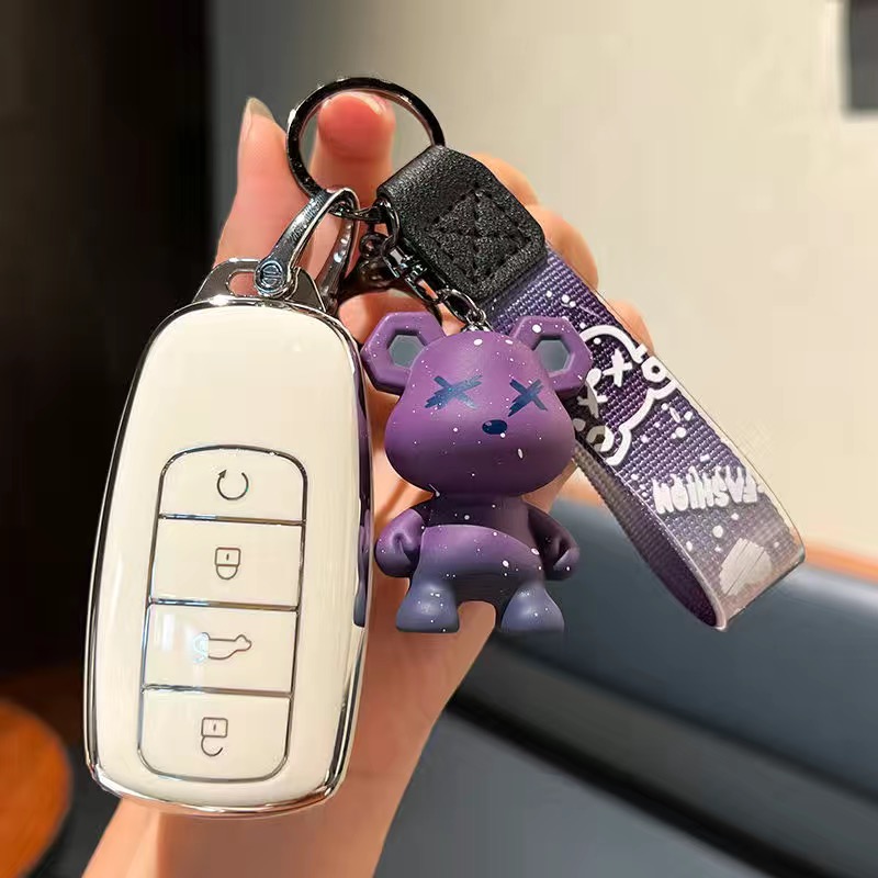 适用于奇瑞瑞虎5x艾瑞泽5PLUS艾瑞泽8PRO瑞虎7瑞虎8L钥匙套钥匙包