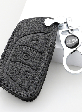 适用于2023款凯迪拉克GT4风尚型钥匙套4键遥控保护套钥匙包锁匙扣