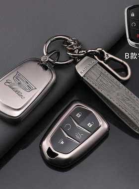 适用于20/21/22/23/25款凯迪拉克XT6车钥匙套遥控保护壳钥匙包扣1
