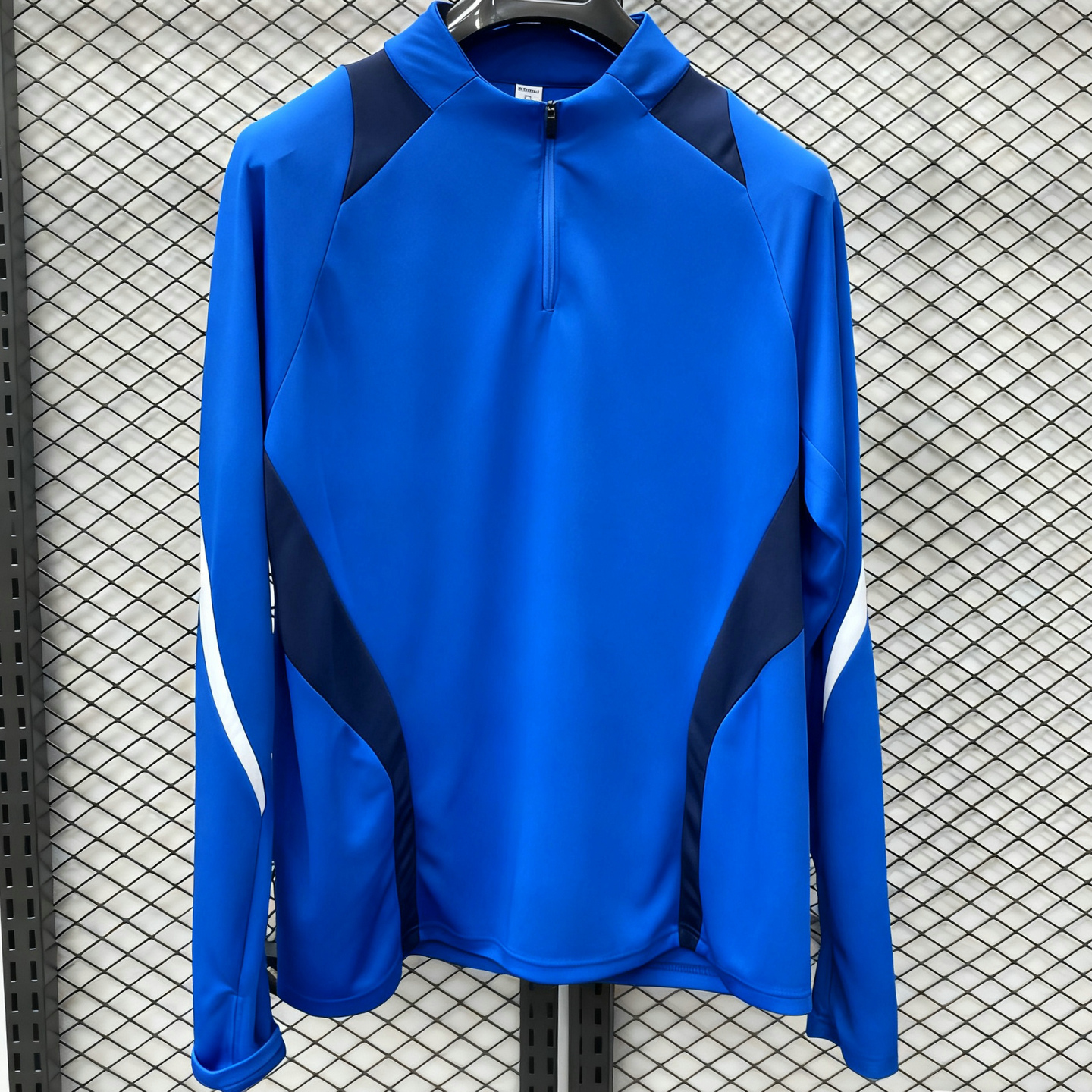 半拉链足球外套装训练服