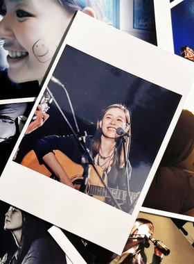 张悬焦安溥anpu周边现场live铜版纸装饰照片明信片防水海报定制