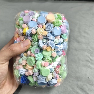 m602塑料树脂花一大包一斤