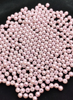 L1020卡8玻璃仿珍珠半斤约370颗