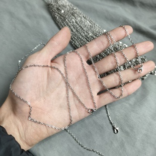 9075 一捆100条龙虾扣项链链条长46厘米 龙虾扣是合金