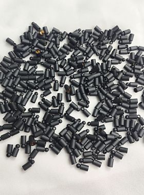 【上】4682内径2毫米纯铜黑色磨砂流苏帽50克图片全部的量