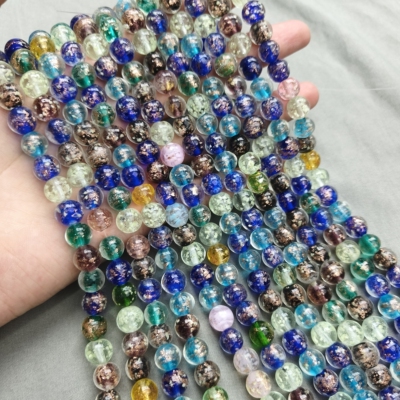 168 10mm夜光琉璃珠一条随机 福利价