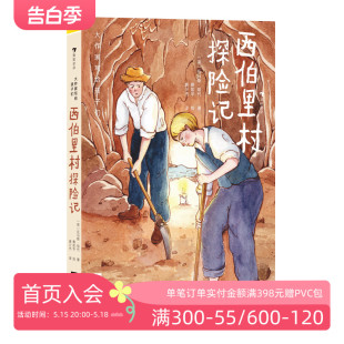 10岁 乡村风貌民俗风情 西伯里村探险记 浪花朵朵正版 后浪童书 洞穴探险故事 大作家写给孩子们 现货 大文豪哈代著作 儿童文学