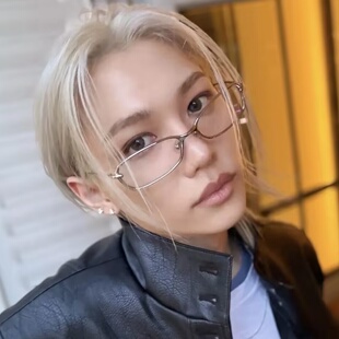 李龙馥同款金属方形眼镜框男女时尚痞帅墨镜素颜凹造型近视眼镜架