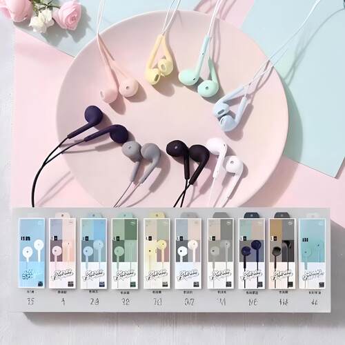 U19 earphone有线耳机 苹果 安卓手机外贸耳机 巴西 俄罗斯 印度