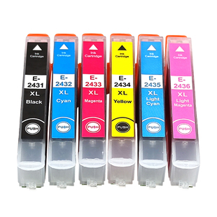 760 24XL YSY适用爱普生EPSON 850 xp960 xp950 T2431墨盒 xp970喷墨打印机墨水盒 xp860 750