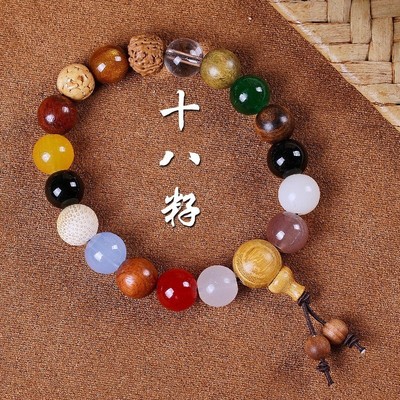 新中式热卖十八籽菩提手串