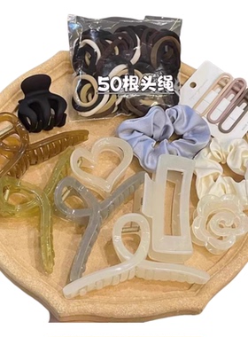 抖音同款40件套春季发饰装