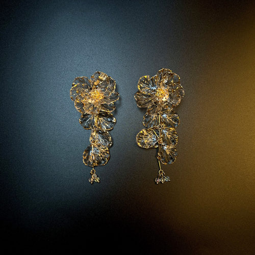 复古异域风tassel花耳环