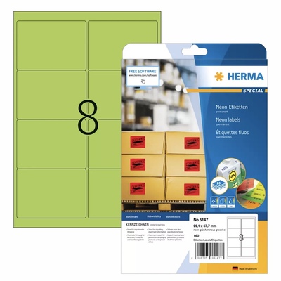 德国豪玛绿色环保不干胶标签