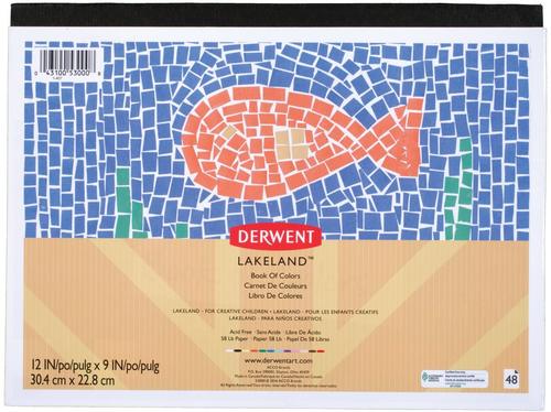 MEAD黄红蓝色绿黑颜色紙素描本