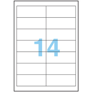 TOPSTICK德国顶贴T3003 A4-100张不干胶打印标签纸98.0x38.0mm