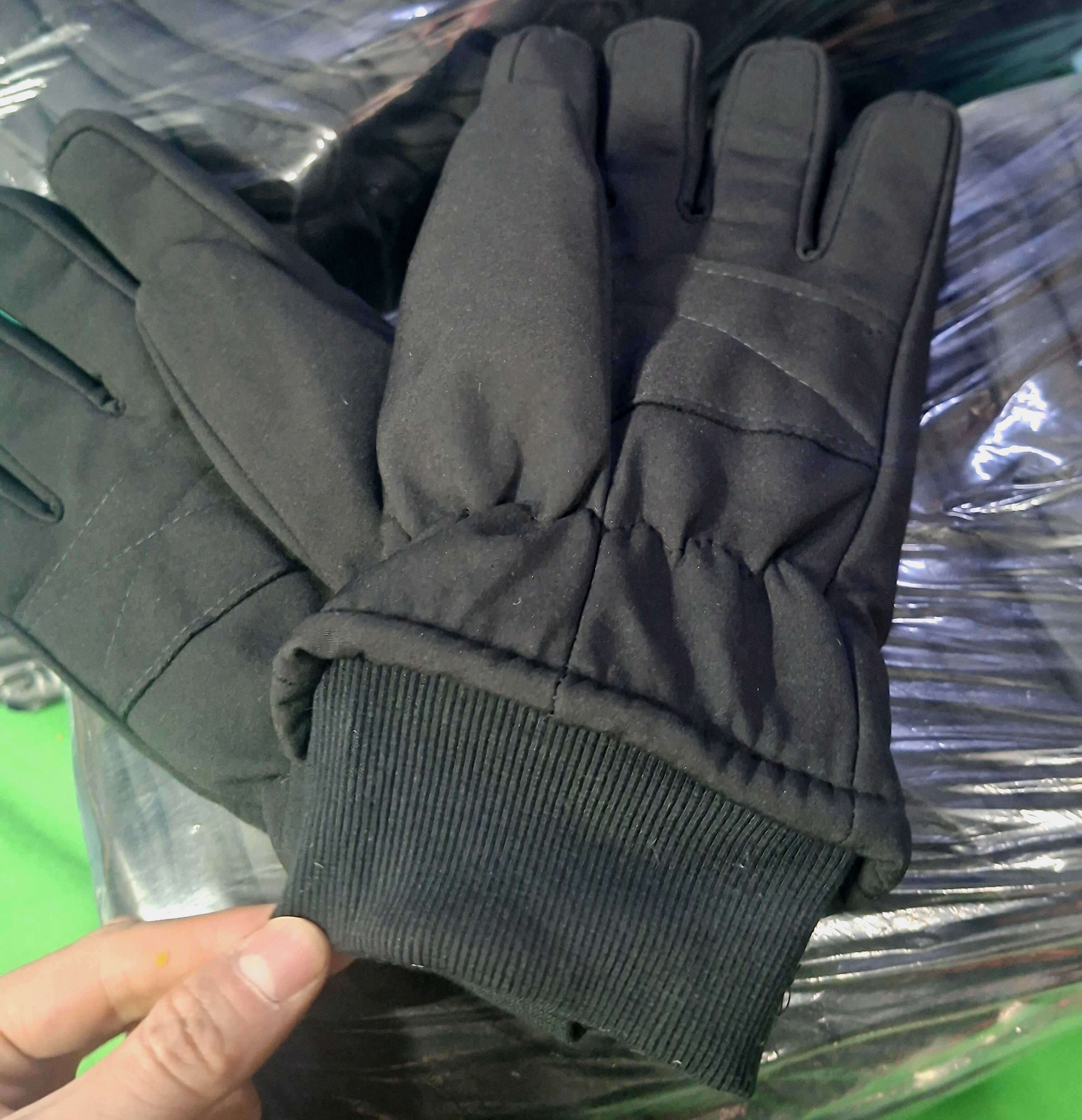 特价冬季加厚棉手套棉五指纯棉男连指手套保暖手套户外骑行御寒带