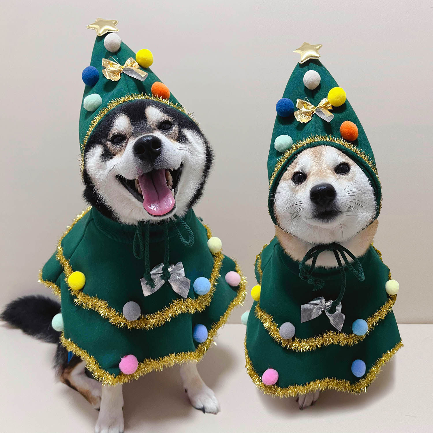 狗狗衣服宠物圣诞围脖柴犬雪纳瑞