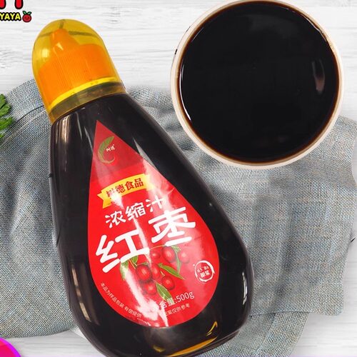 枣丫丫浓缩汁原浆新鲜500g*1瓶装