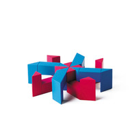 瑞士Naef木制进口儿童玩具 Ponte 益智建筑积木 成人创意礼品