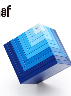 瑞士Naef Cella 经典立方体创意积木 德国进口儿童益智玩具3岁+