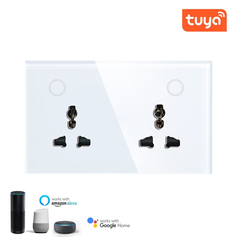147型智能插座WIFI 146型双插涂鸦tuya16A墙插zigbee3.0 无usb