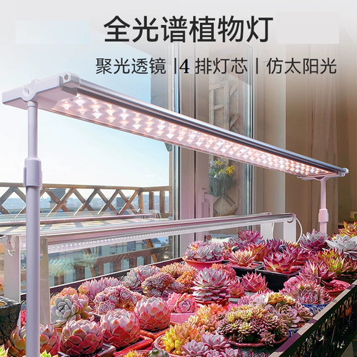 植物补光灯plus 仿太阳全光谱家用led多肉植物生长灯室内
