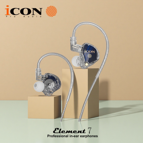 艾肯Element7有线监听耳机耳返