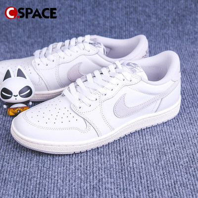 Cspace  Air Jordan 1 Low 85 AJ1灰白 复古篮球鞋 FB9933-100