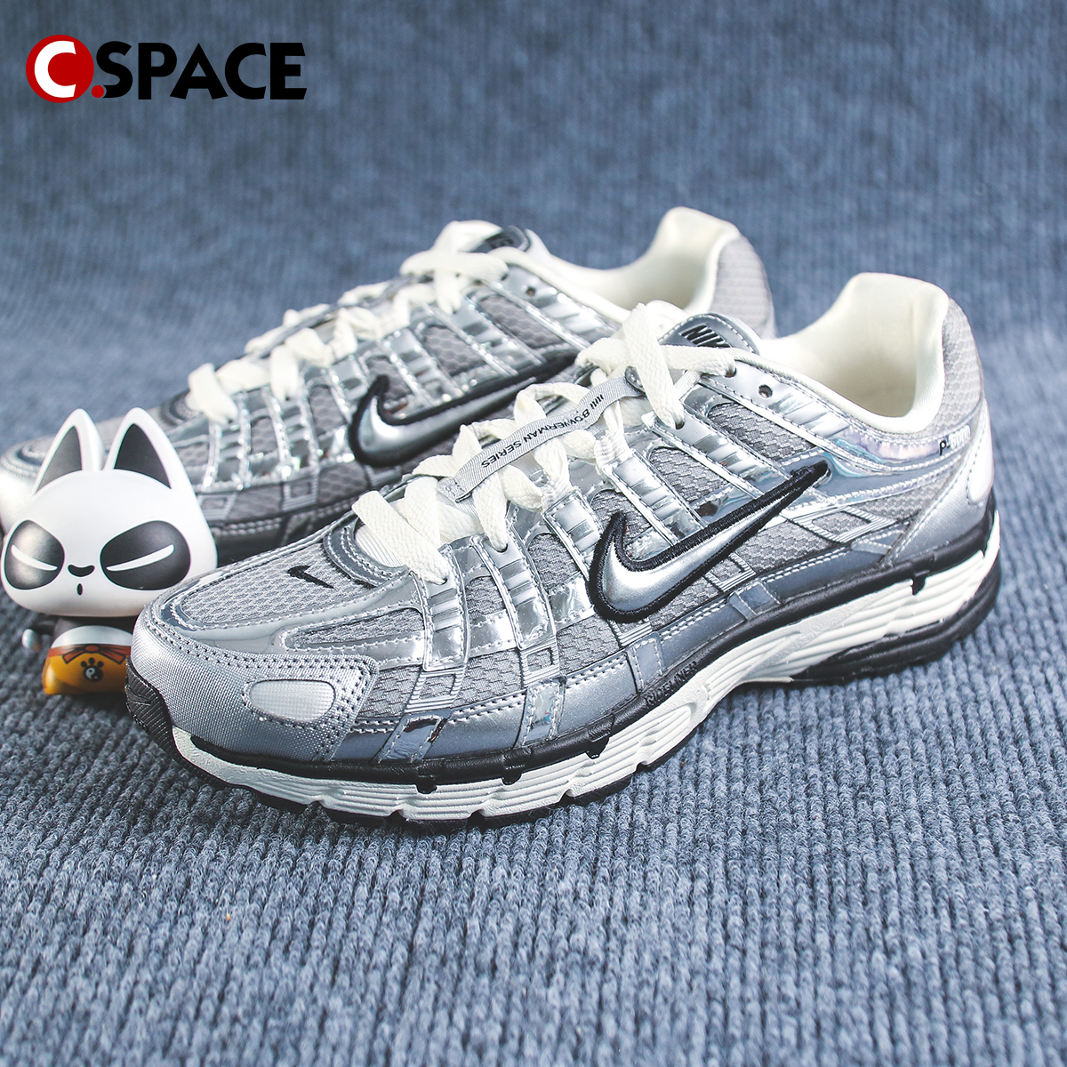 Cspace Nike P-6000 银灰色 防滑耐磨 低帮 跑步鞋 CN0149-001 运动鞋new 跑步鞋 原图主图