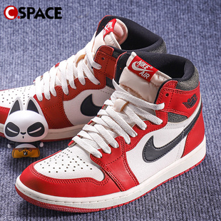 DZ5485 Cspace 612 Retro Air AJ1白红芝加哥复古篮球鞋 Jordan1