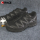 Cspace W Salomon XT-Quest Advanced 黑色机能户外跑步鞋 410139