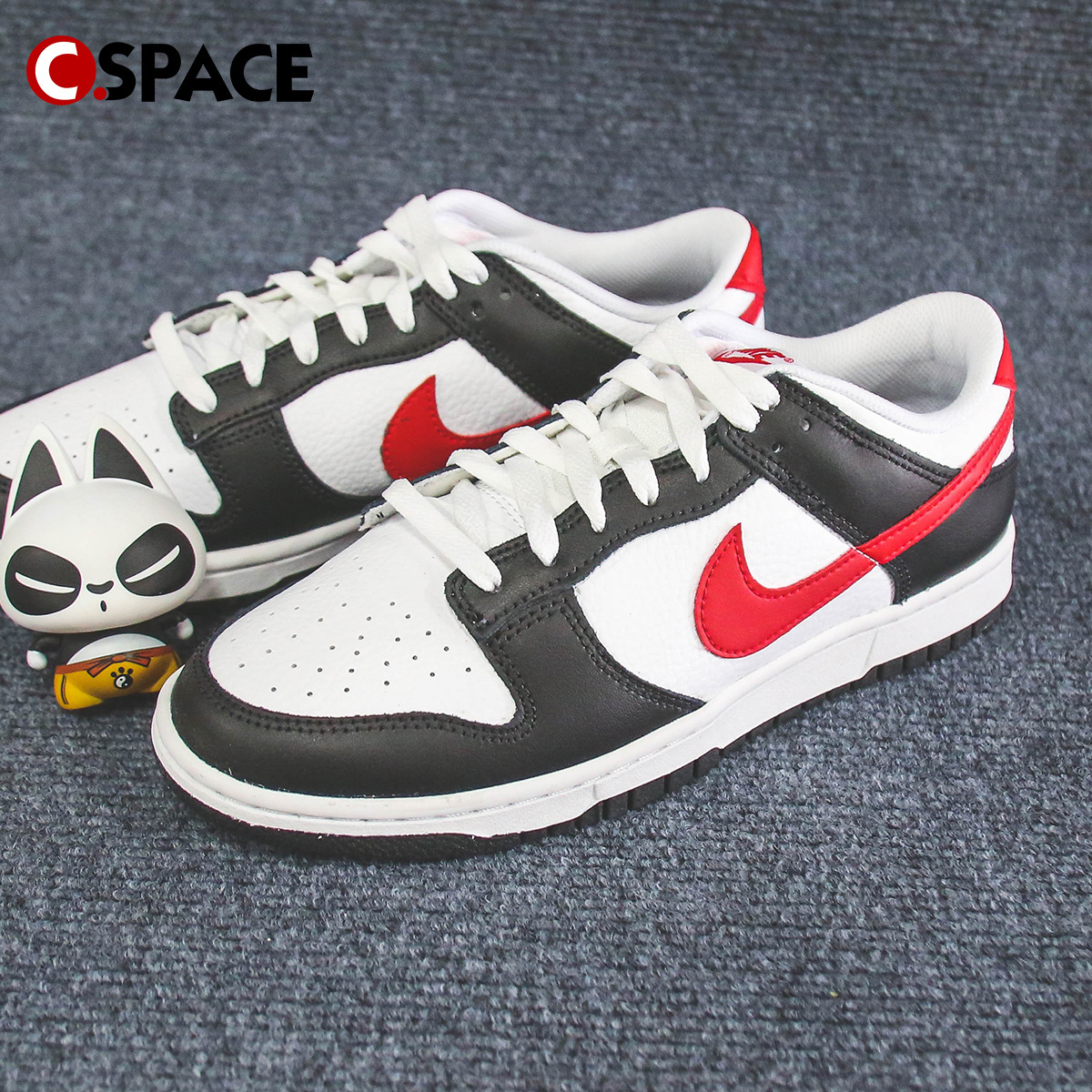 Cspace Nike Dunk Low黑红白减震耐磨低帮休闲板鞋 FB3354-001 运动鞋new 板鞋 原图主图