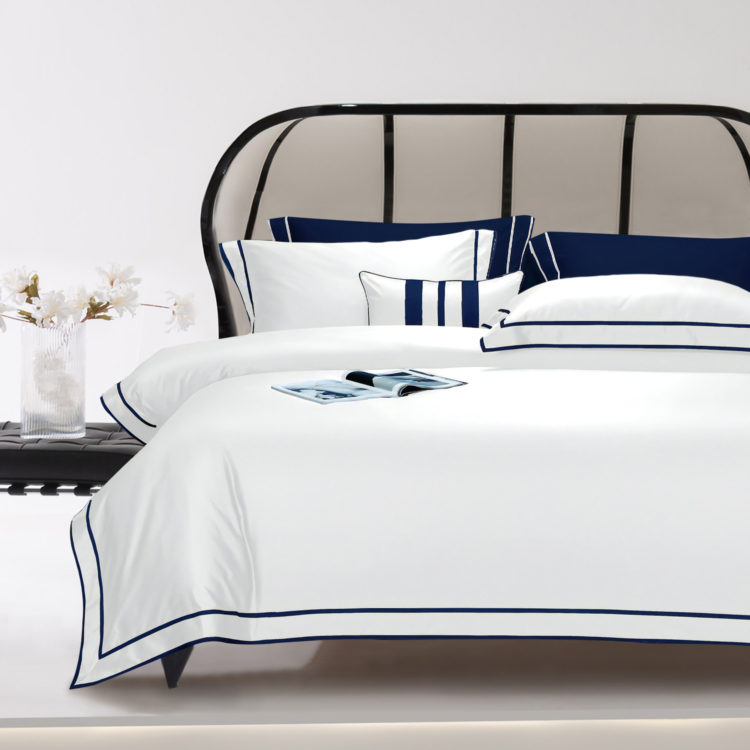 200支埃及长绒棉进口四件套