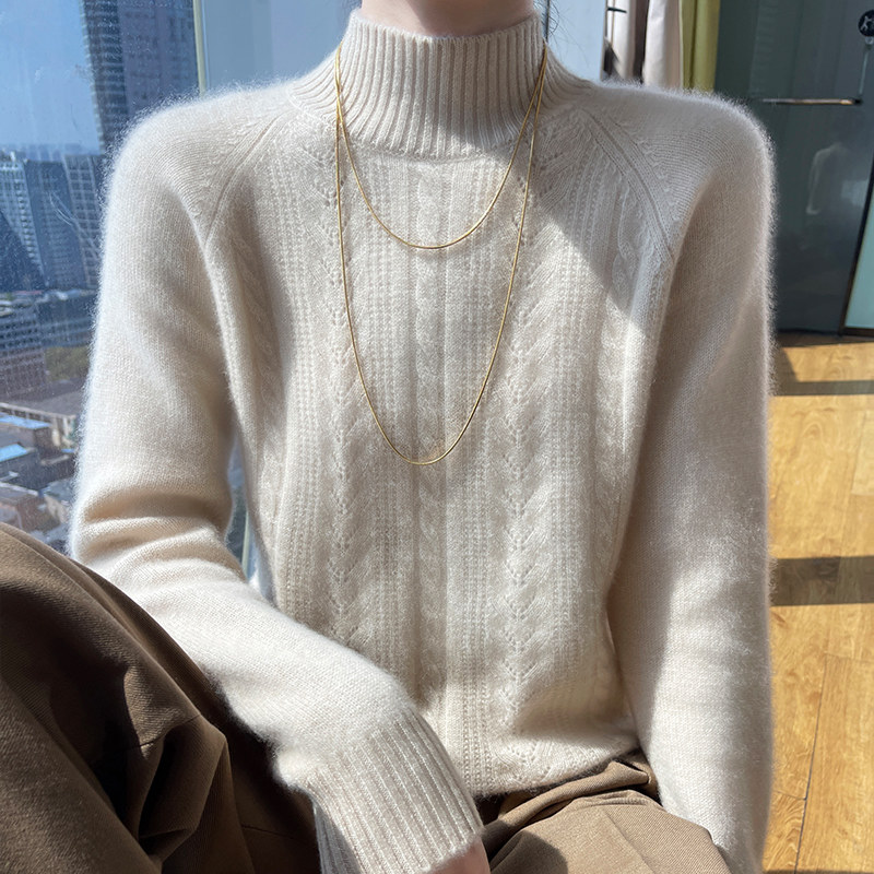 2025年秋季通用女套头女装女士精品针织衫羽绒服打底衫