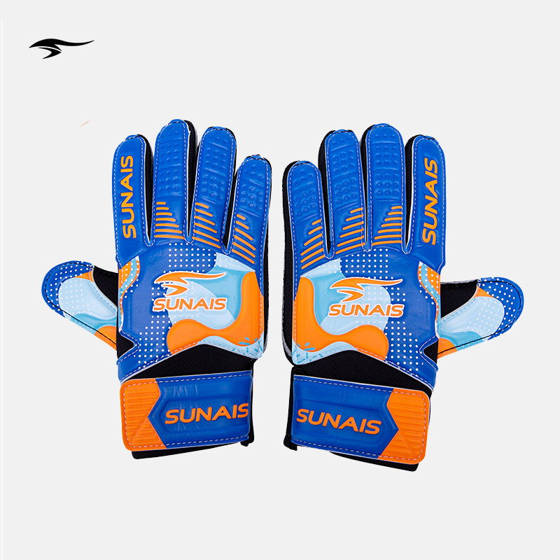 SUNAIS舒莱狮青训守门员手套青少年护指防滑加厚防护专业足球装备