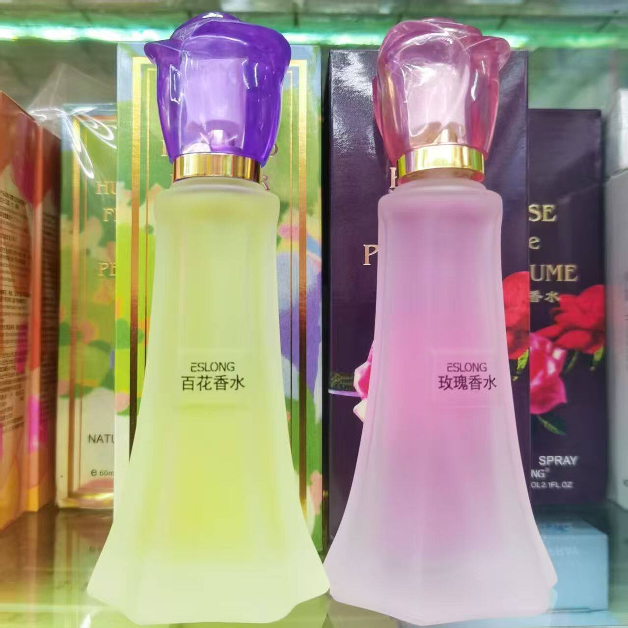 ESLONG梦巴黎百花香水清香氛淡香玫瑰花香调留香百花香女士雅诗兰