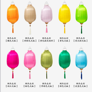 布艺冬瓜灯笼新中式古风新年春节元宵灯庙会景区街道户外树挂灯笼