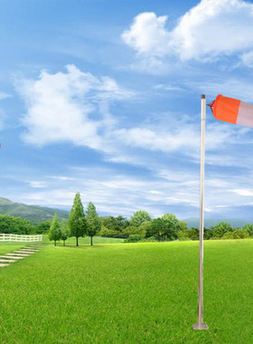 风向标简易荧光橙色风向袋风袋