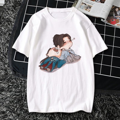 卡通温客同款短袖t恤宽松周边