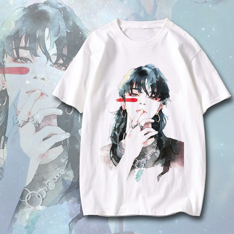 花花华晨宇同款t恤照片应援服图片
